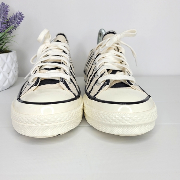 Converse All Star Chuck Taylor 70 Low Archival Zebra Print Retro New - Picture 3 of 7